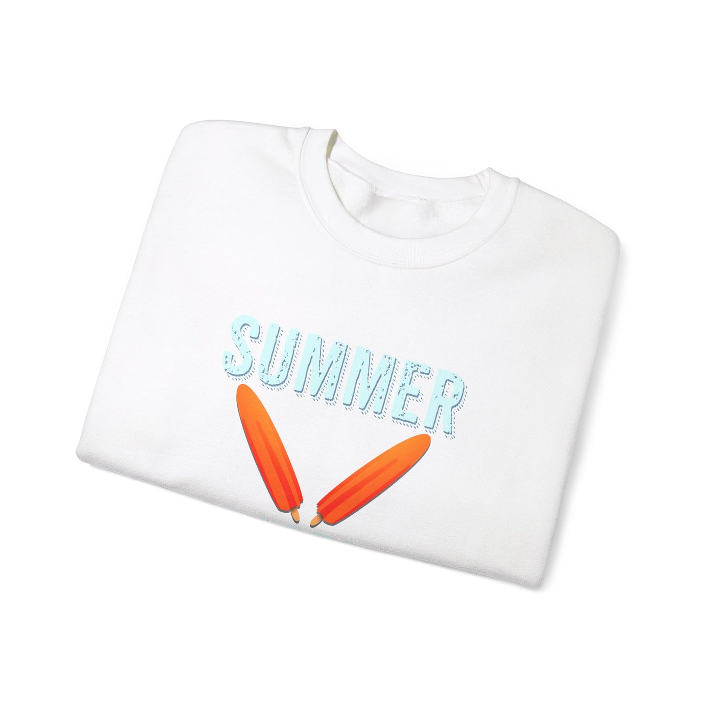 Retro Summer Vibes - Unisex Heavy Blend™ Crewneck Sweatshirt