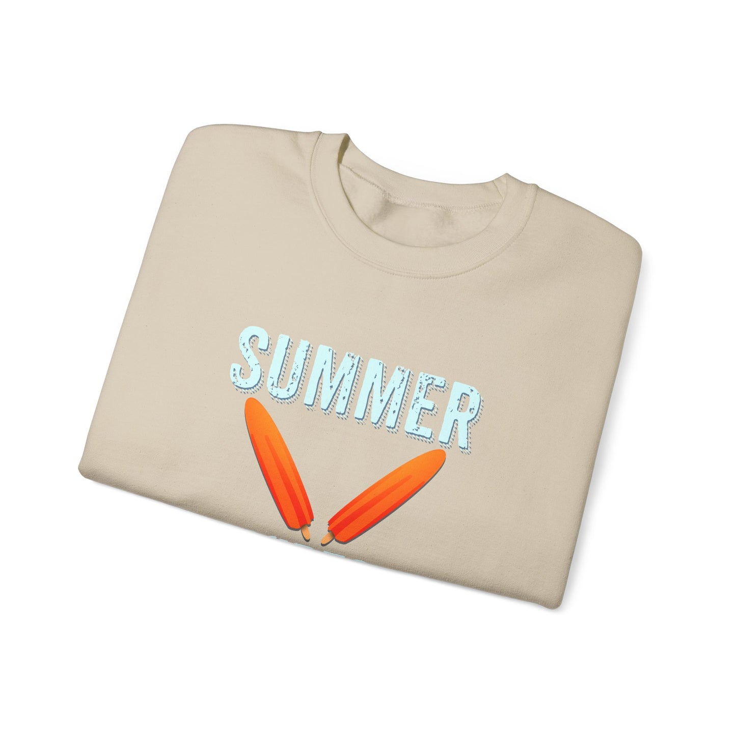 Retro Summer Vibes - Unisex Heavy Blend™ Crewneck Sweatshirt