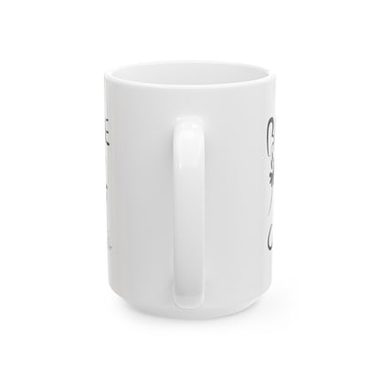 Breathe Easy, Stay Calm - Ceramic Mug, (11oz, 15oz)