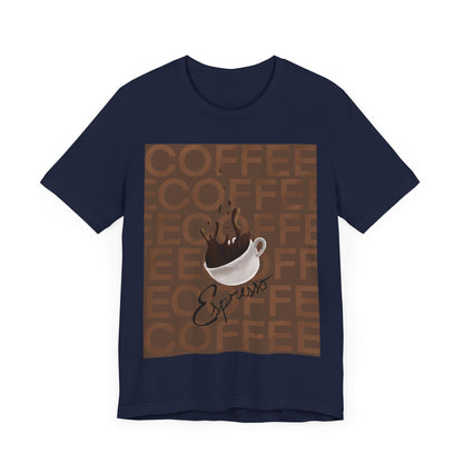 Espresso Print - Unisex Jersey Short Sleeve Tee