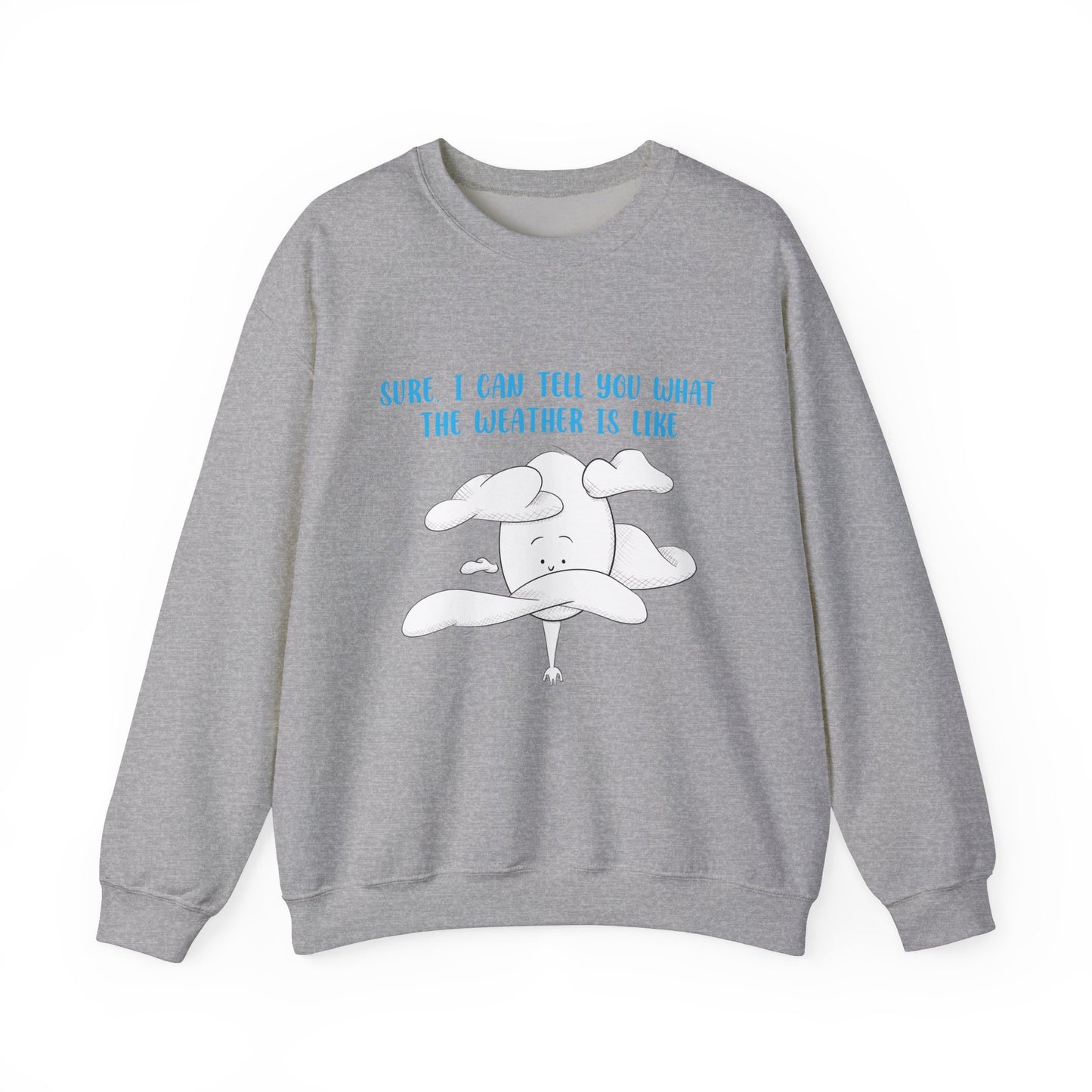 Tall Weather Forecast - Unisex Heavy Blend™ Crewneck Sweatshirt