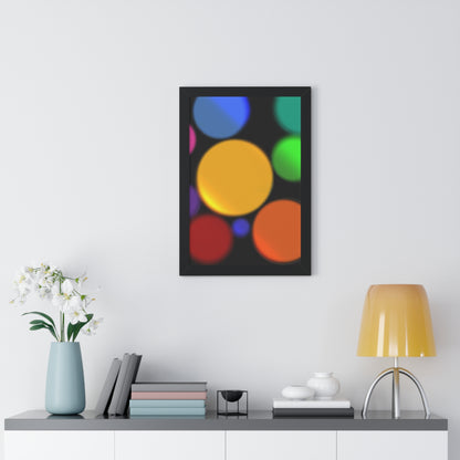 Within - Abstract Art - Framed Vertical Poster