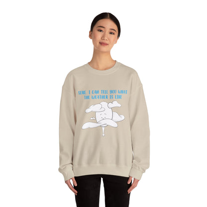 Tall Weather Forecast - Unisex Heavy Blend™ Crewneck Sweatshirt