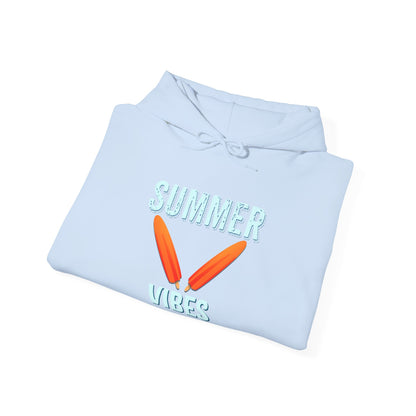 Retro Summer Vibes - Unisex Heavy Blend™ Hooded Sweatshirt