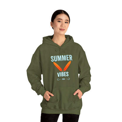 Retro Summer Vibes - Unisex Heavy Blend™ Hooded Sweatshirt