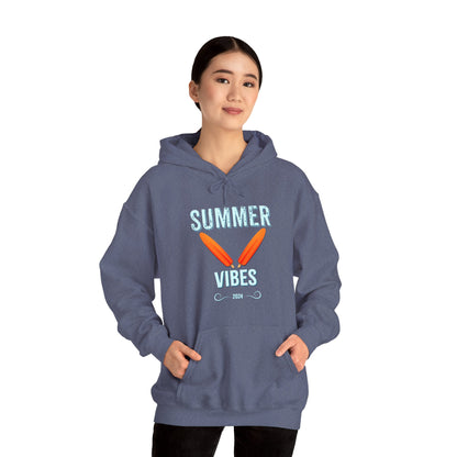 Retro Summer Vibes - Unisex Heavy Blend™ Hooded Sweatshirt