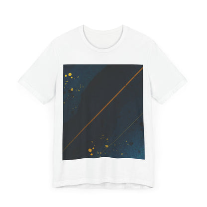 Flicks of Gold Print - Unisex Jersey Short Sleeve Tee