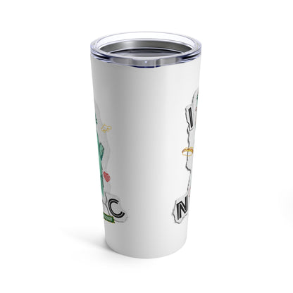 I Love NYC - Collage Design - Tumbler 20oz