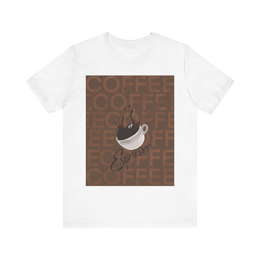 Espresso Print - Unisex Jersey Short Sleeve Tee