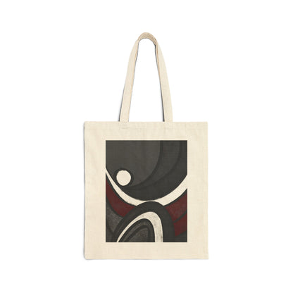 Ebb and Flow - Cotton Canvas Tote Bag