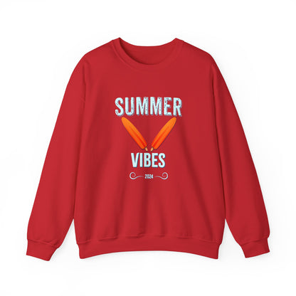 Retro Summer Vibes - Unisex Heavy Blend™ Crewneck Sweatshirt