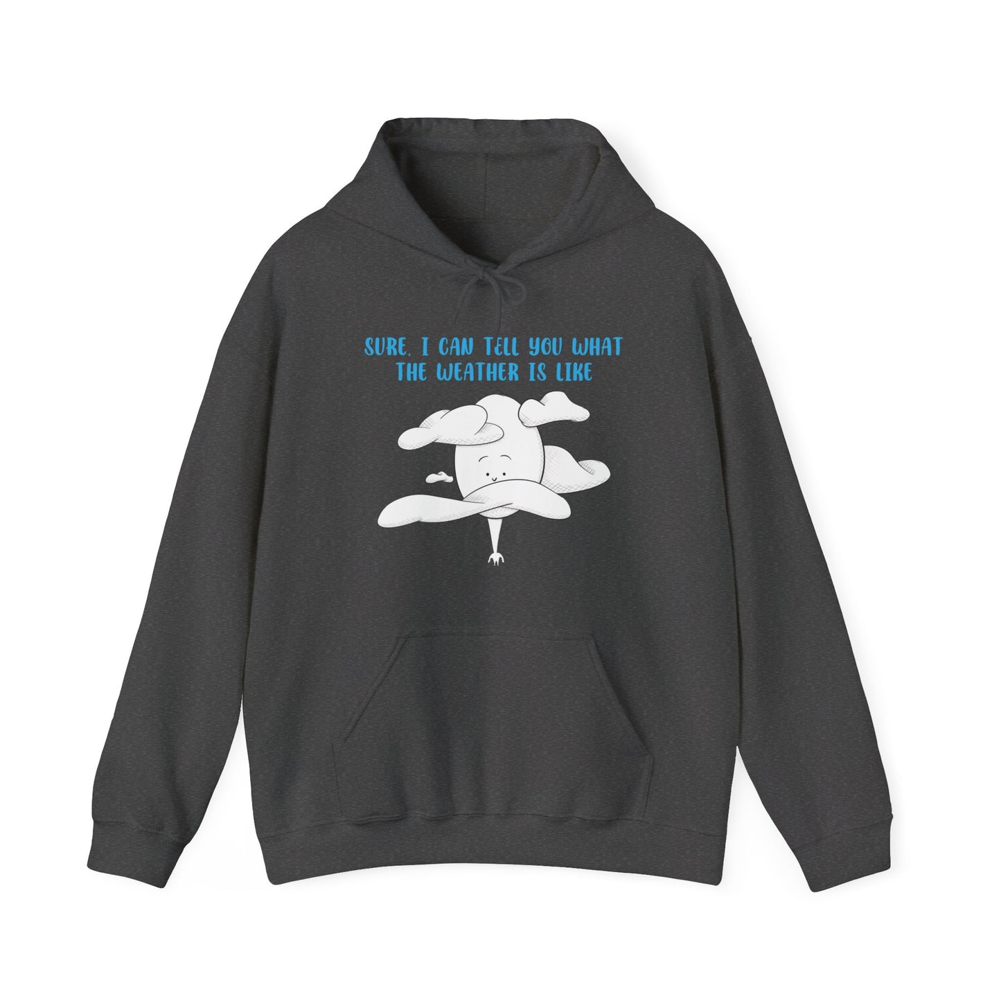 Tall Weather Forecast - Unisex Heavy Blend™ Hooded Sweatshirt