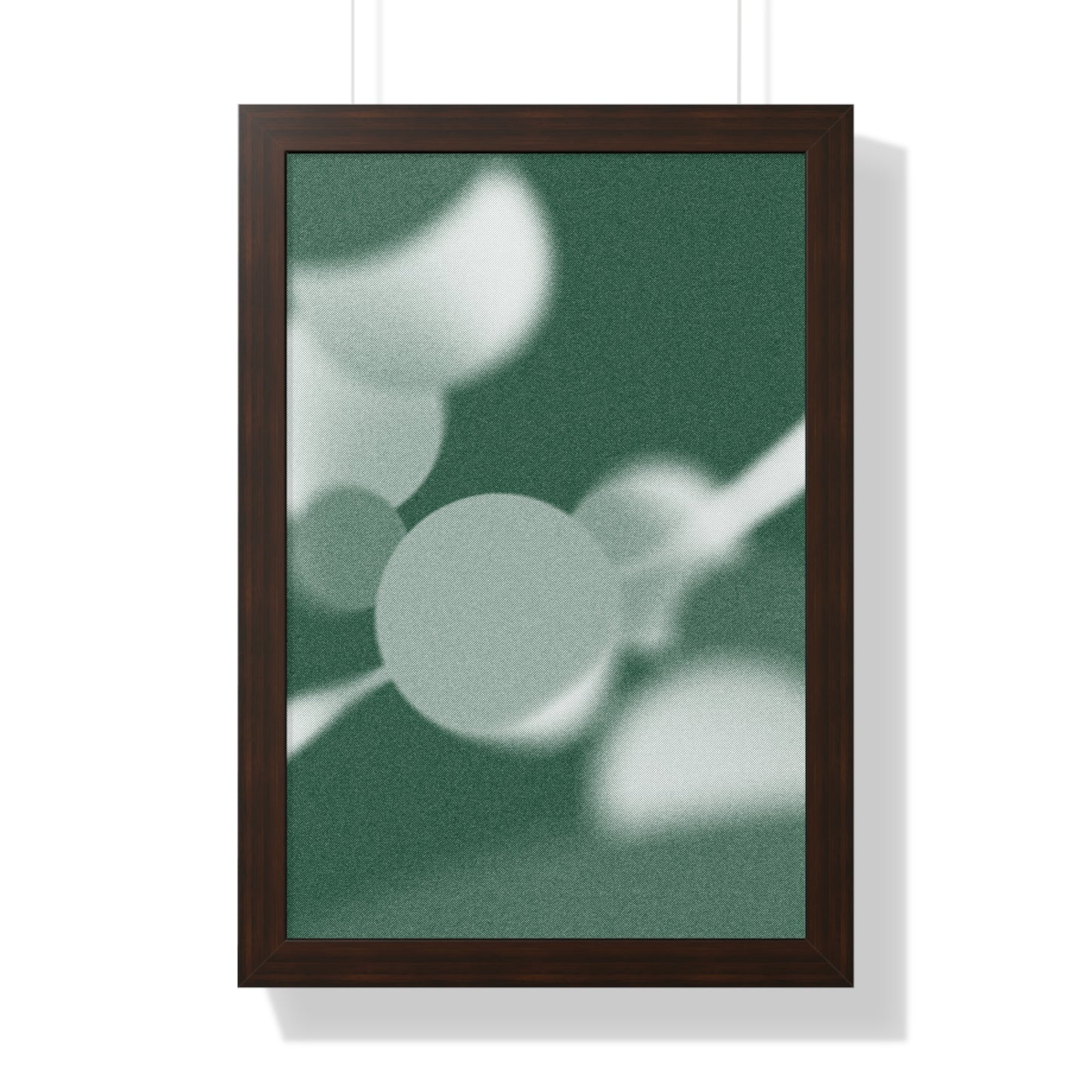 Faded Tennis - Framed Vertical Poster