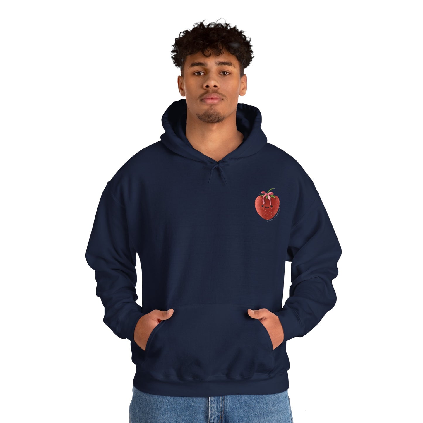 I Love You Berry Much - Unisex Heavy Blend™ Hooded Sweatshirt