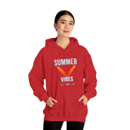 Retro Summer Vibes - Unisex Heavy Blend™ Hooded Sweatshirt