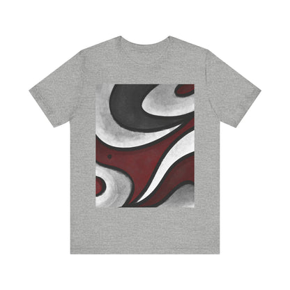 Lost Abstract Print - Unisex Jersey Short Sleeve Tee