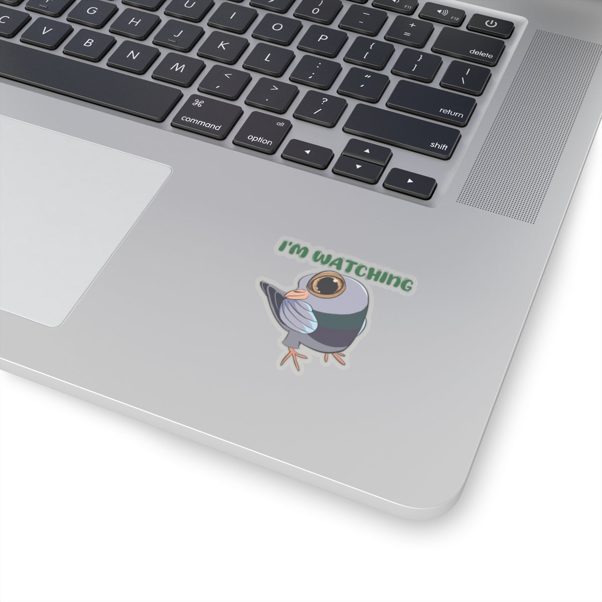 I’m Watching - Sticker of Pigeon