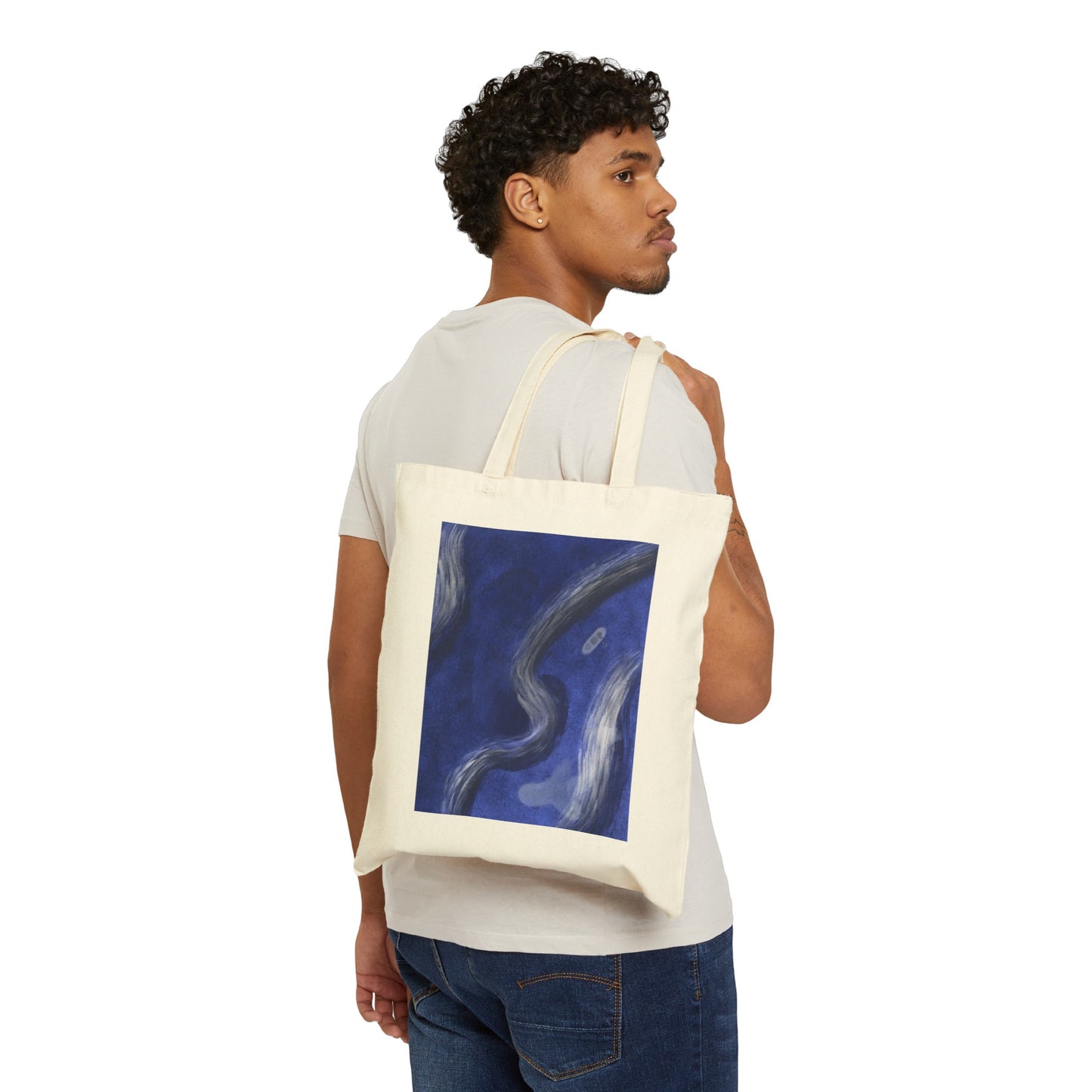 What Lies Beneath - Cotton Canvas Tote Bag