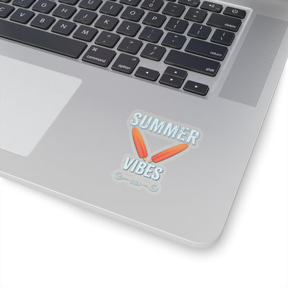 Retro Summer Vibes (No Background)- Summer Sticker