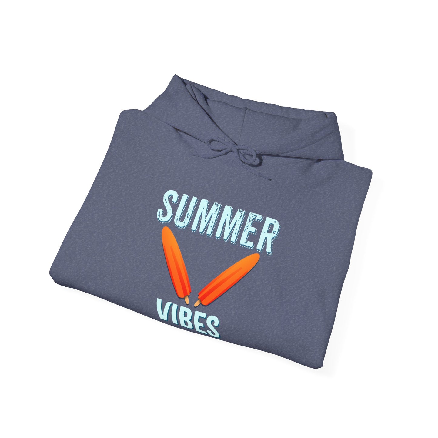 Retro Summer Vibes - Unisex Heavy Blend™ Hooded Sweatshirt