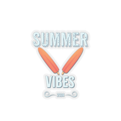 Retro Summer Vibes (No Background)- Summer Sticker