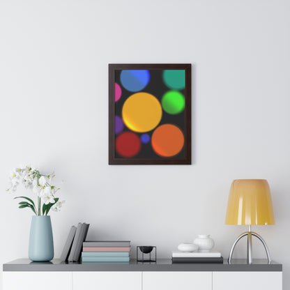 Within - Abstract Art - Framed Vertical Poster