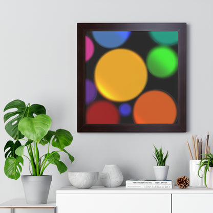 Within - Abstract Art - Framed Vertical Poster