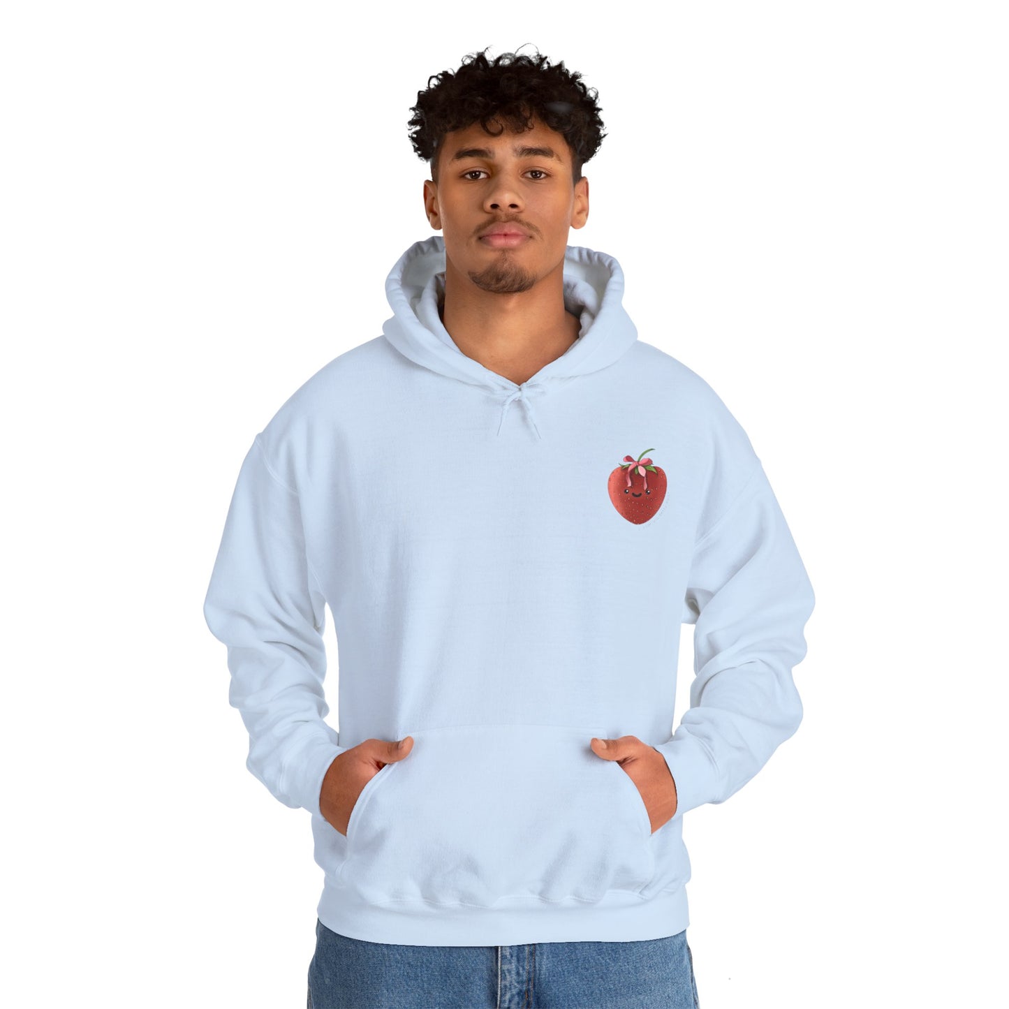 I Love You Berry Much - Unisex Heavy Blend™ Hooded Sweatshirt