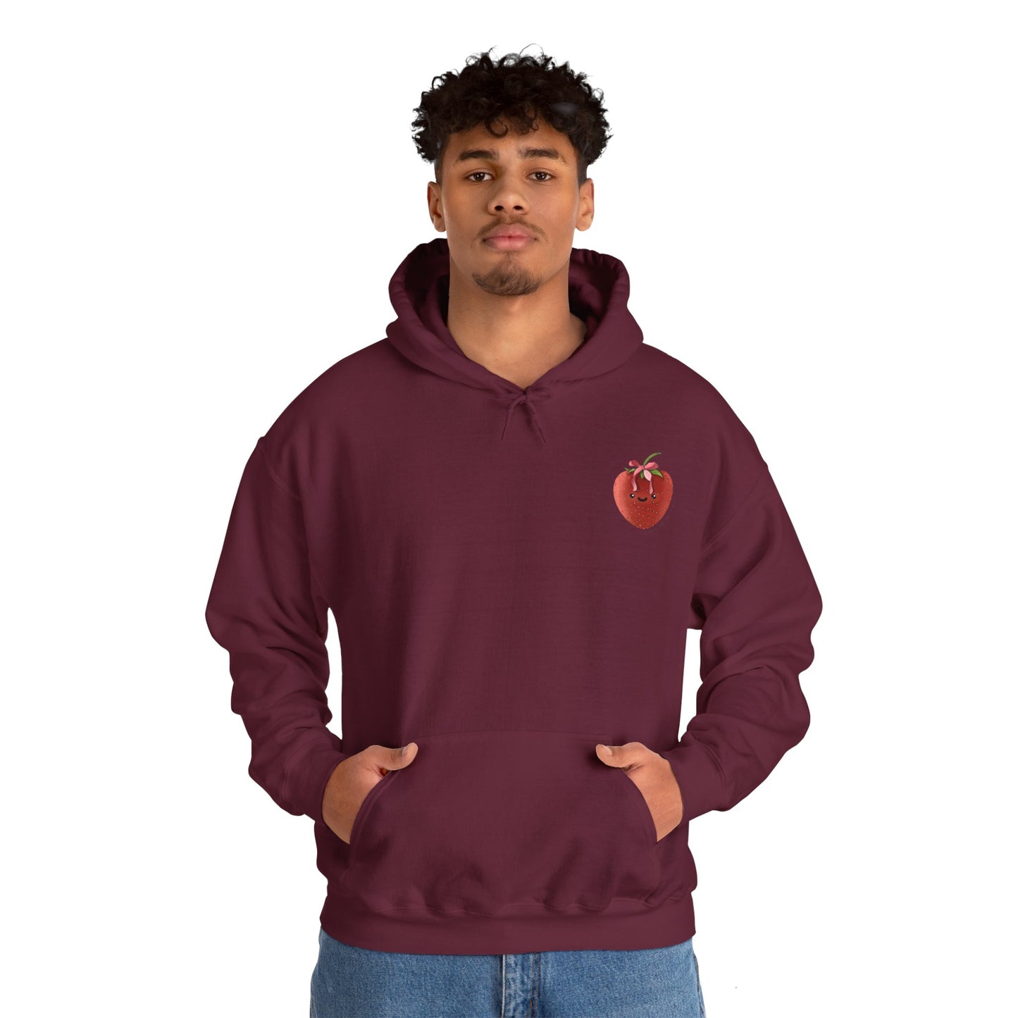 I Love You Berry Much - Unisex Heavy Blend™ Hooded Sweatshirt