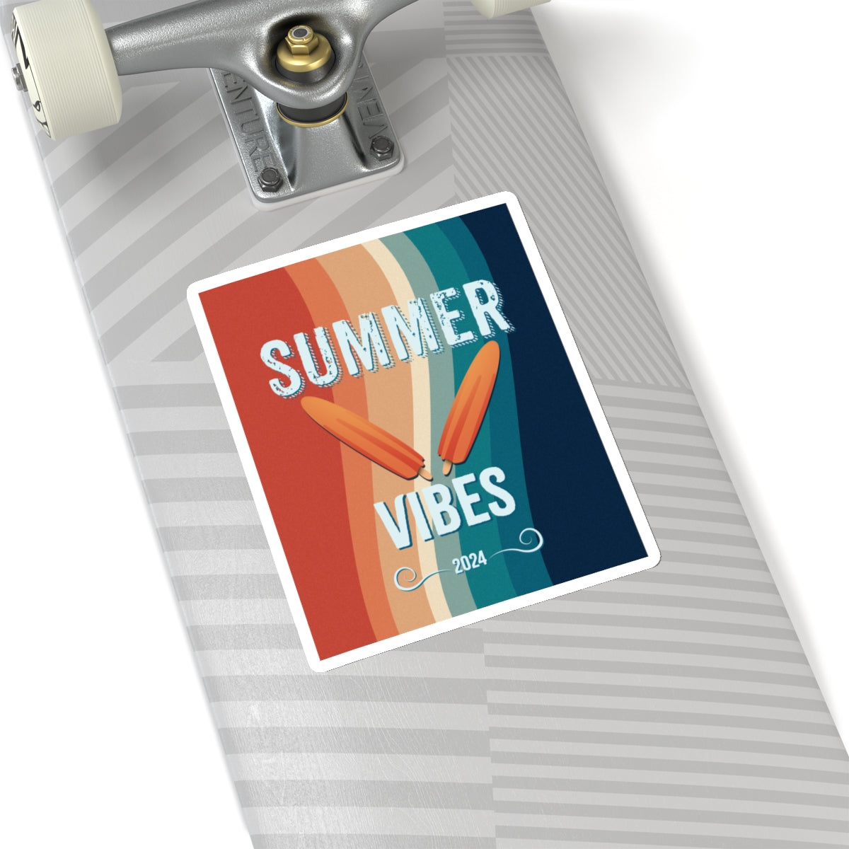 Retro Summer Vibes - Summer Sticker