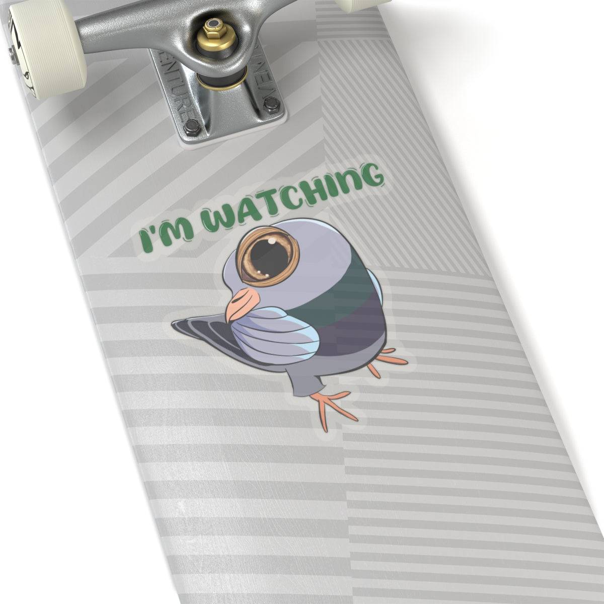 I’m Watching - Sticker of Pigeon