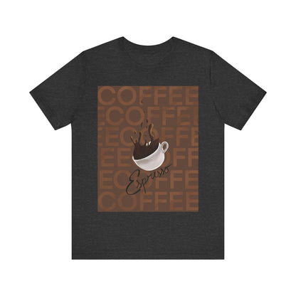 Espresso Print - Unisex Jersey Short Sleeve Tee