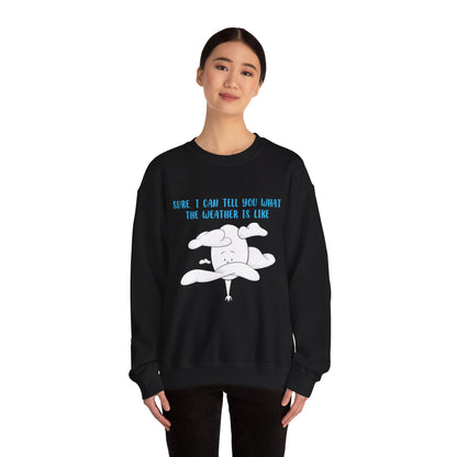 Tall Weather Forecast - Unisex Heavy Blend™ Crewneck Sweatshirt