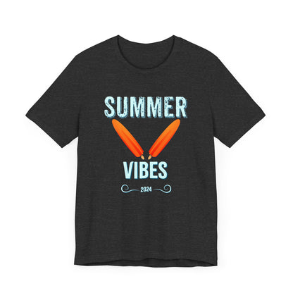 Retro Summer Vibing - Unisex Jersey Short Sleeve Tee