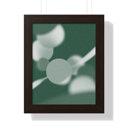 Faded Tennis - Framed Vertical Poster