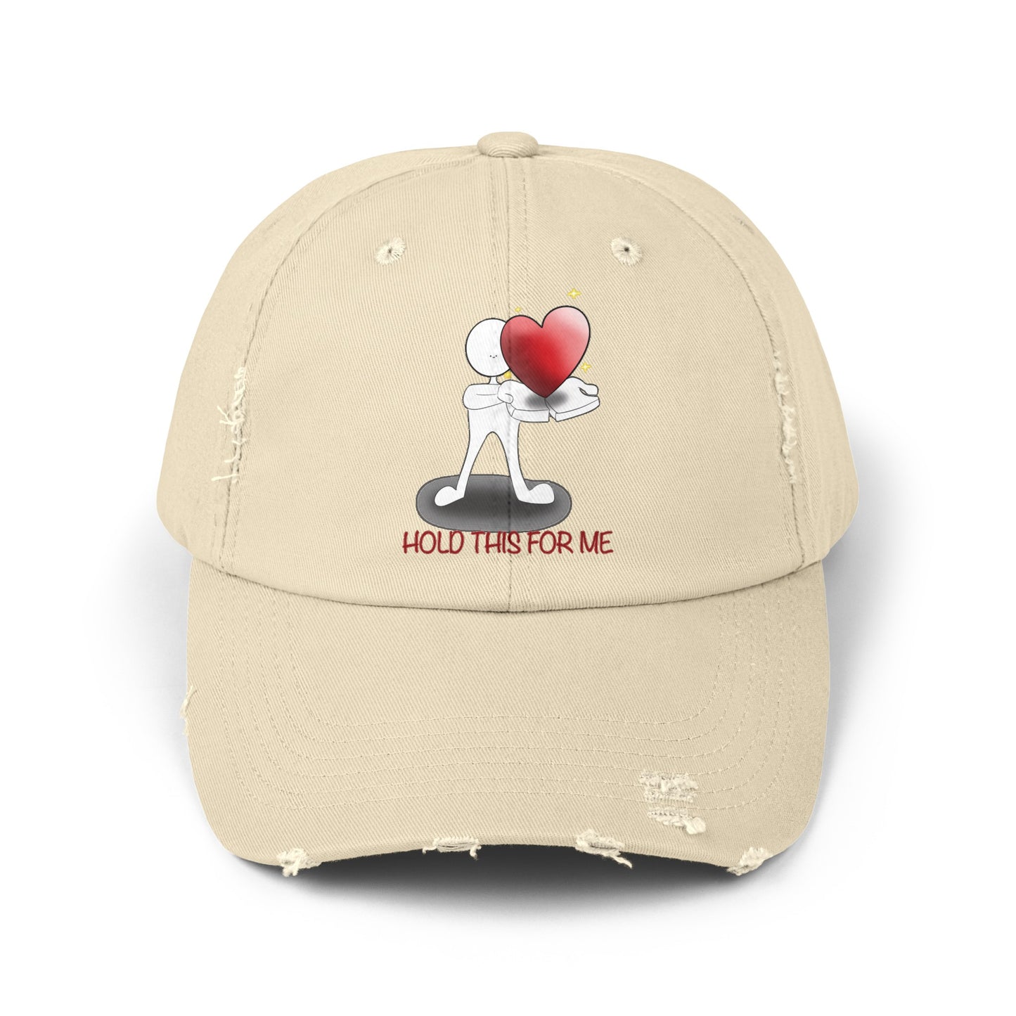 Hold This For Me - Distressed Cap