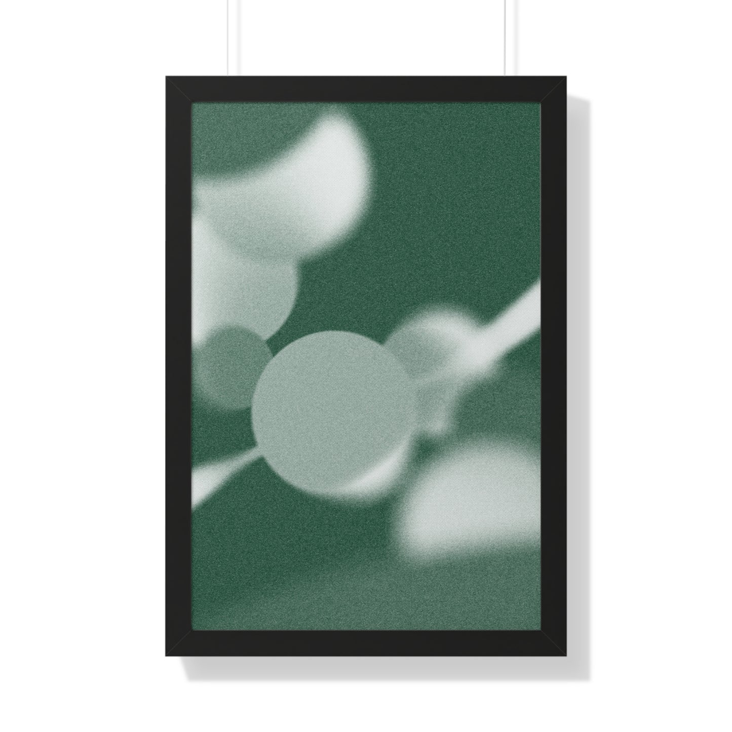 Faded Tennis - Framed Vertical Poster