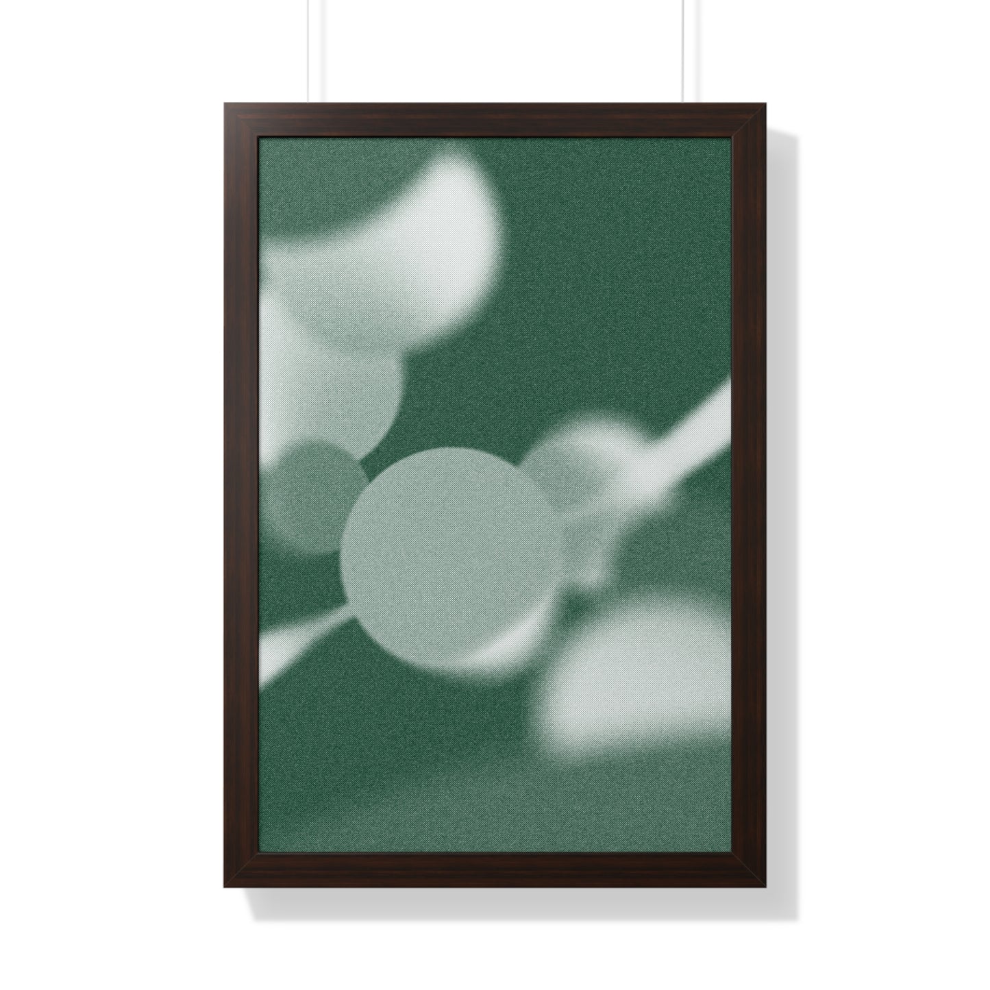 Faded Tennis - Framed Vertical Poster