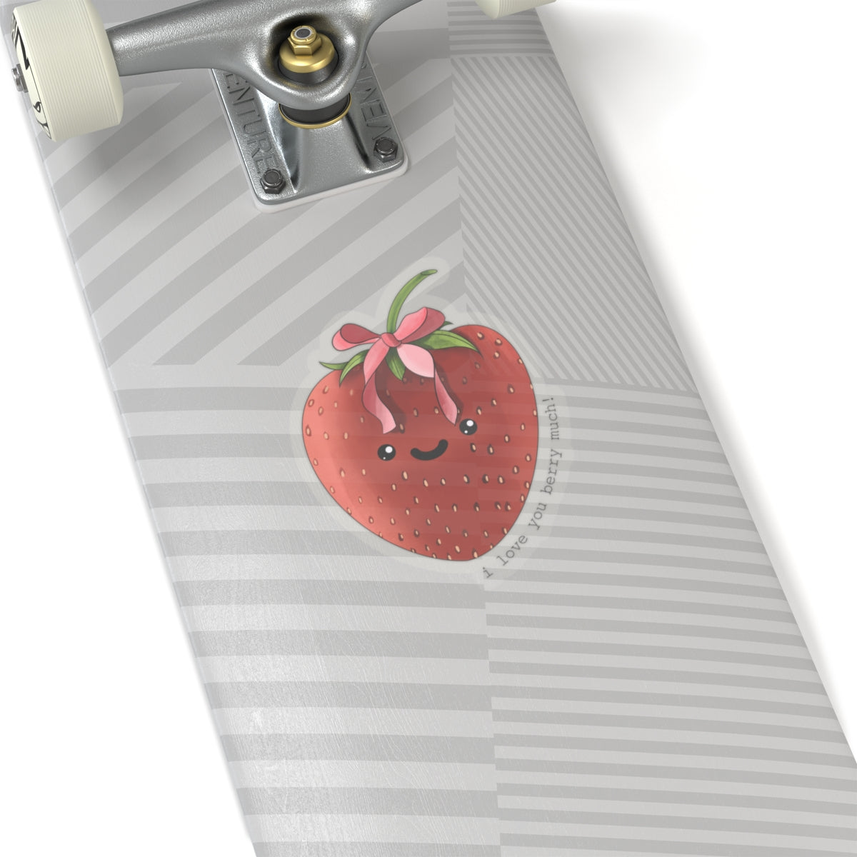 I Love You Berry Much - Strawberry Sticker