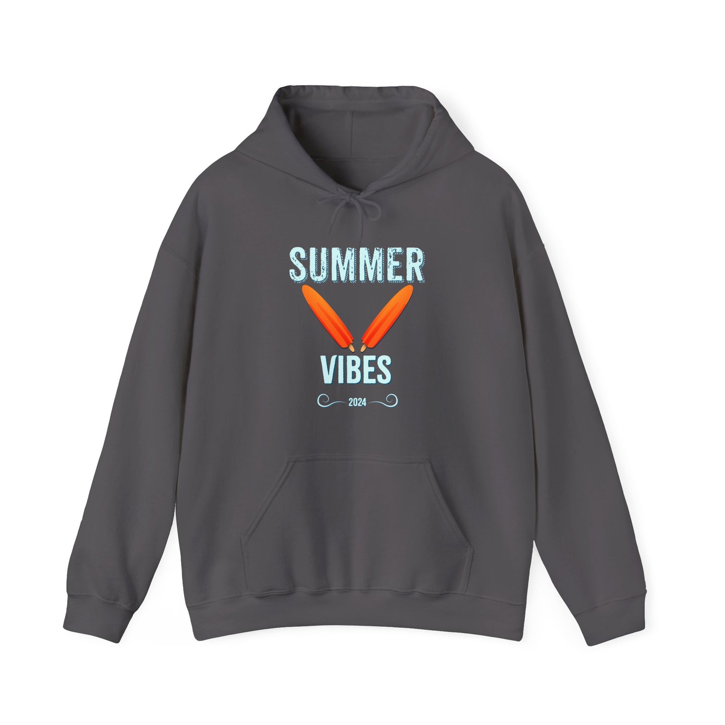 Retro Summer Vibes - Unisex Heavy Blend™ Hooded Sweatshirt