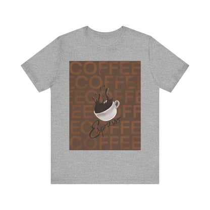 Espresso Print - Unisex Jersey Short Sleeve Tee