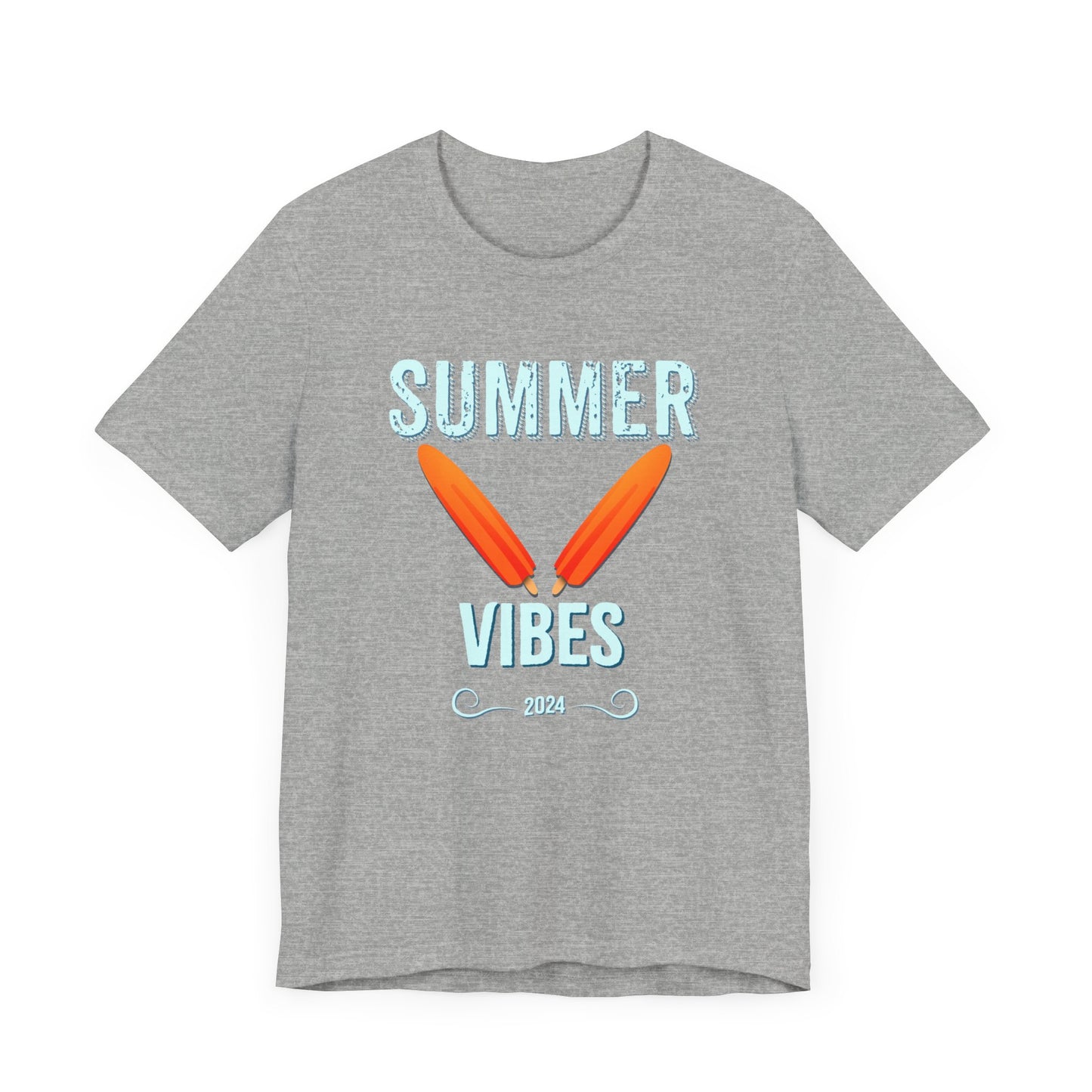 Retro Summer Vibing - Unisex Jersey Short Sleeve Tee