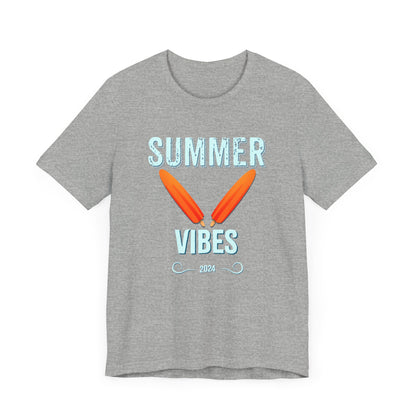 Retro Summer Vibing - Unisex Jersey Short Sleeve Tee