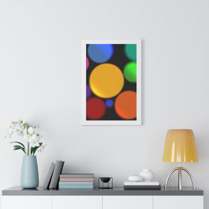 Within - Abstract Art - Framed Vertical Poster