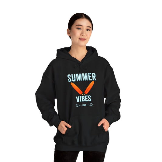 Retro Summer Vibes - Unisex Heavy Blend™ Hooded Sweatshirt