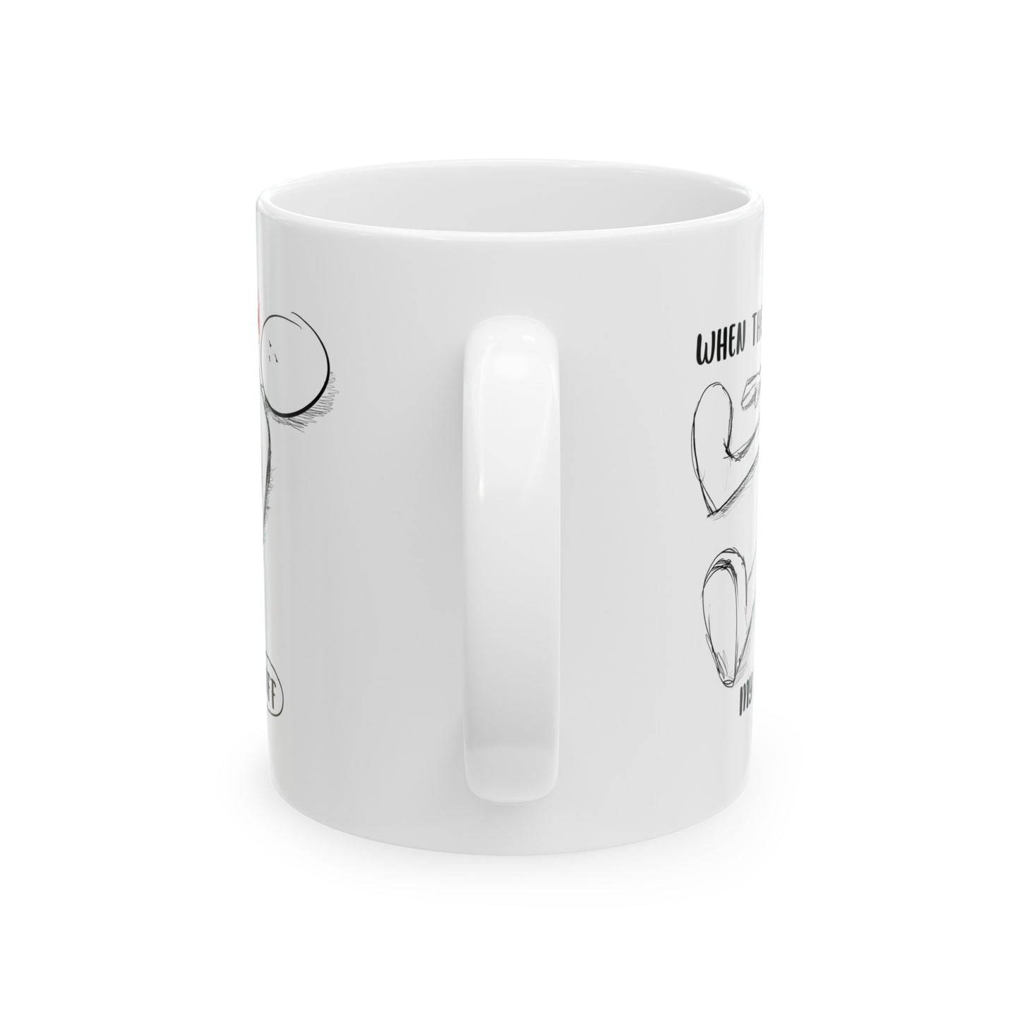 When The Heat Is On - Ceramic Mug, (11oz, 15oz)