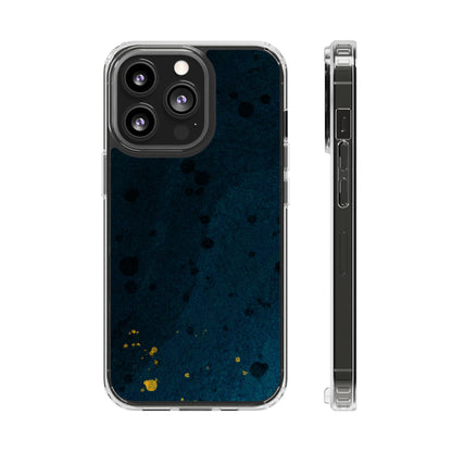 Flicks of Gold - iPhone 13 Pro Clear Case