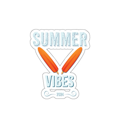 Retro Summer Vibes (No Background)- Summer Sticker