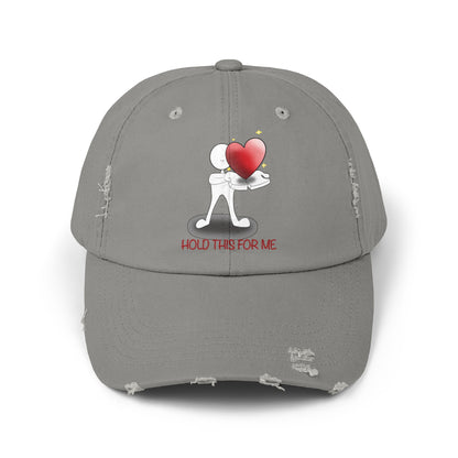 Hold This For Me - Distressed Cap