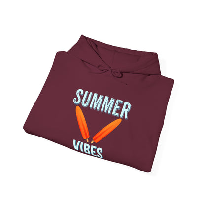 Retro Summer Vibes - Unisex Heavy Blend™ Hooded Sweatshirt